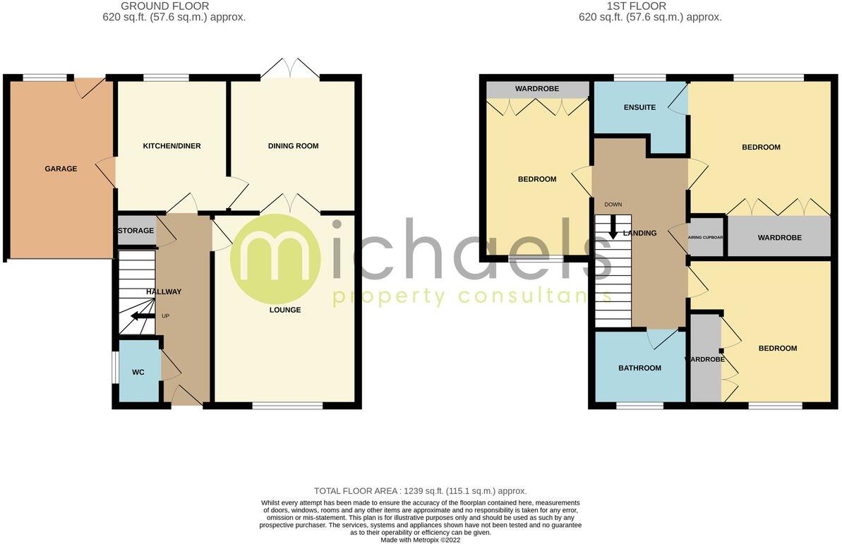 Old Ferry Road, Wivenhoe, Colchester, CO7 floorplan