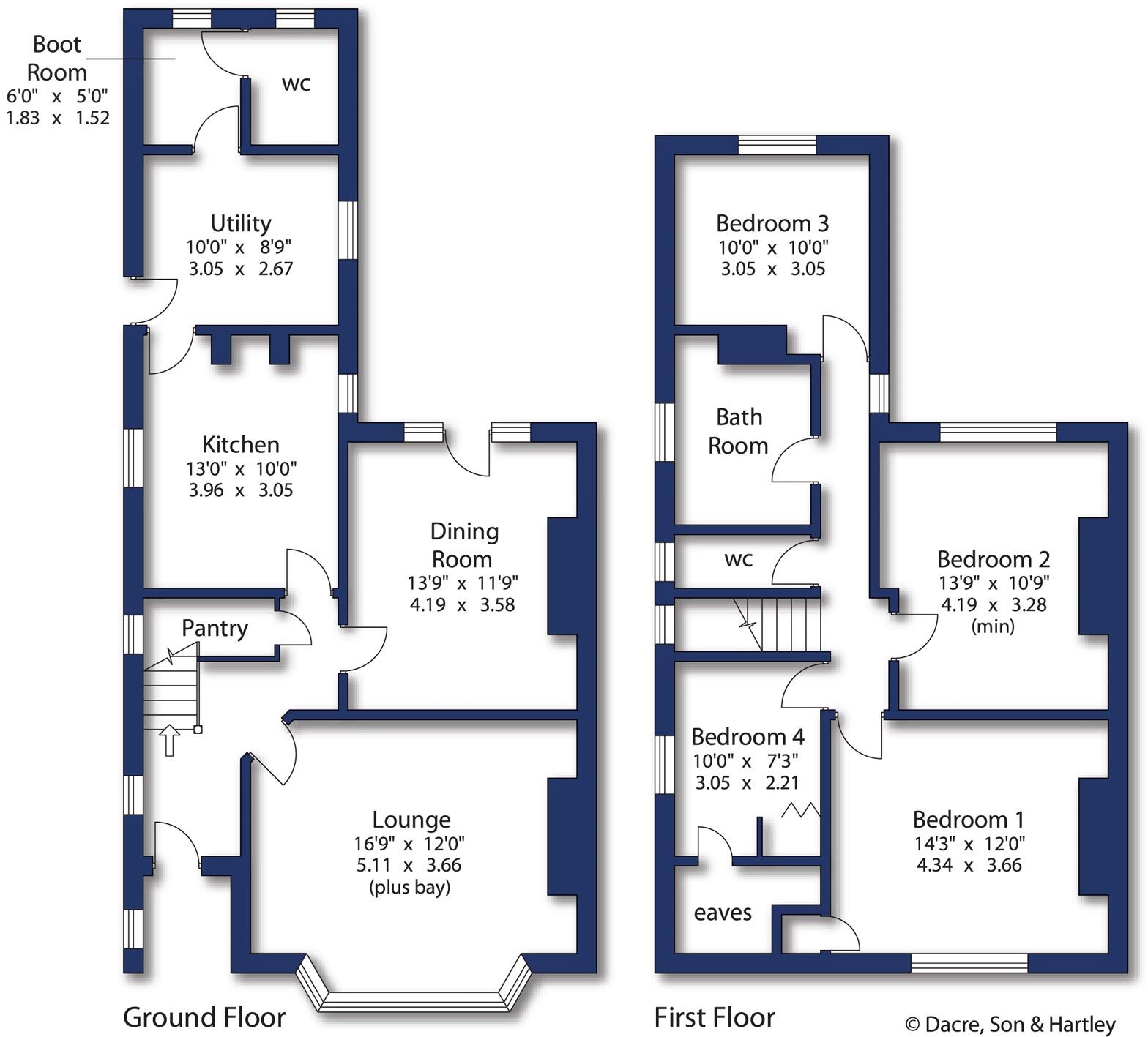 Villa Road, Bingley, West Yorkshire, BD16 floorplan