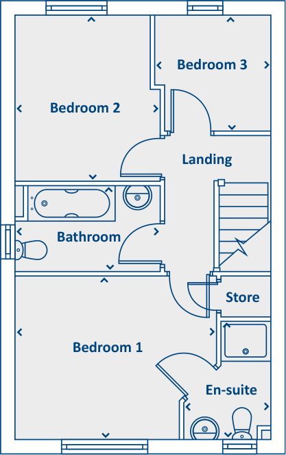 Foxton Drive, 
Glenrothes
KY7 4UA floorplan