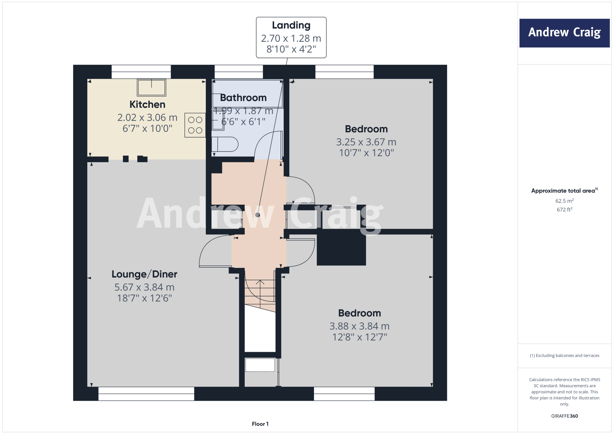 129, Haggerston Crescent floorplan