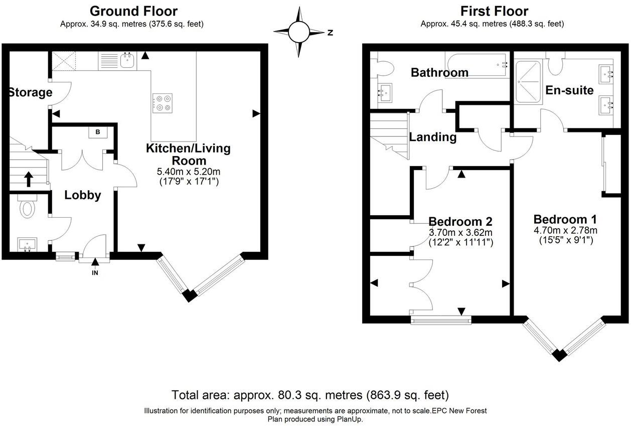 Ainslie Place, Lymington, SO41 floorplan