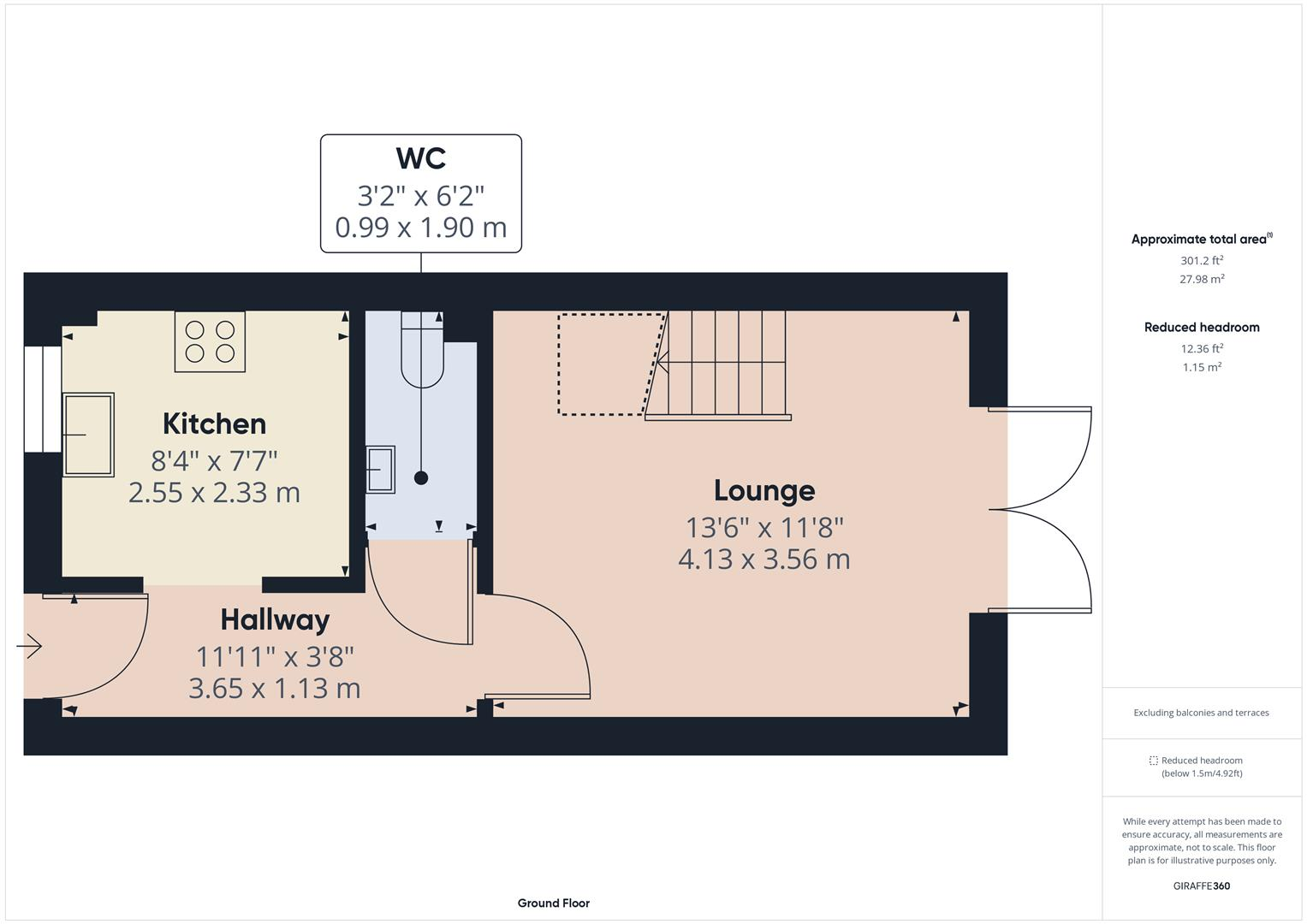 Rainsford Crescent, Kidderminster floorplan