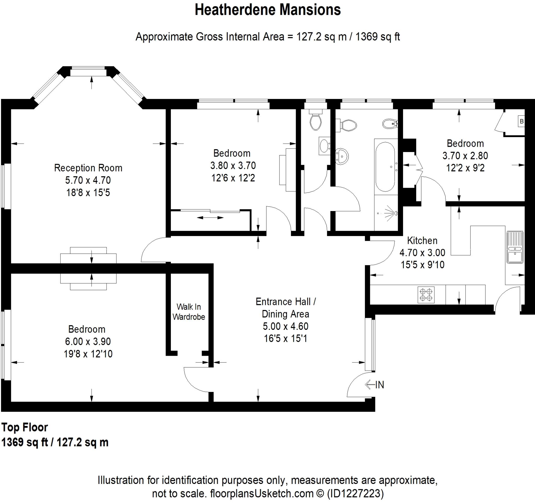 Cambridge Road, East Twickenham floorplan