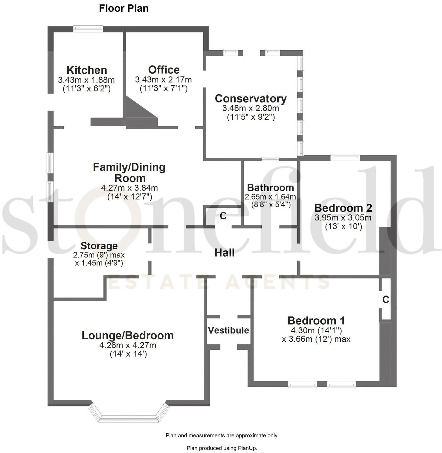 St. Meddans Street, Troon, KA10 floorplan