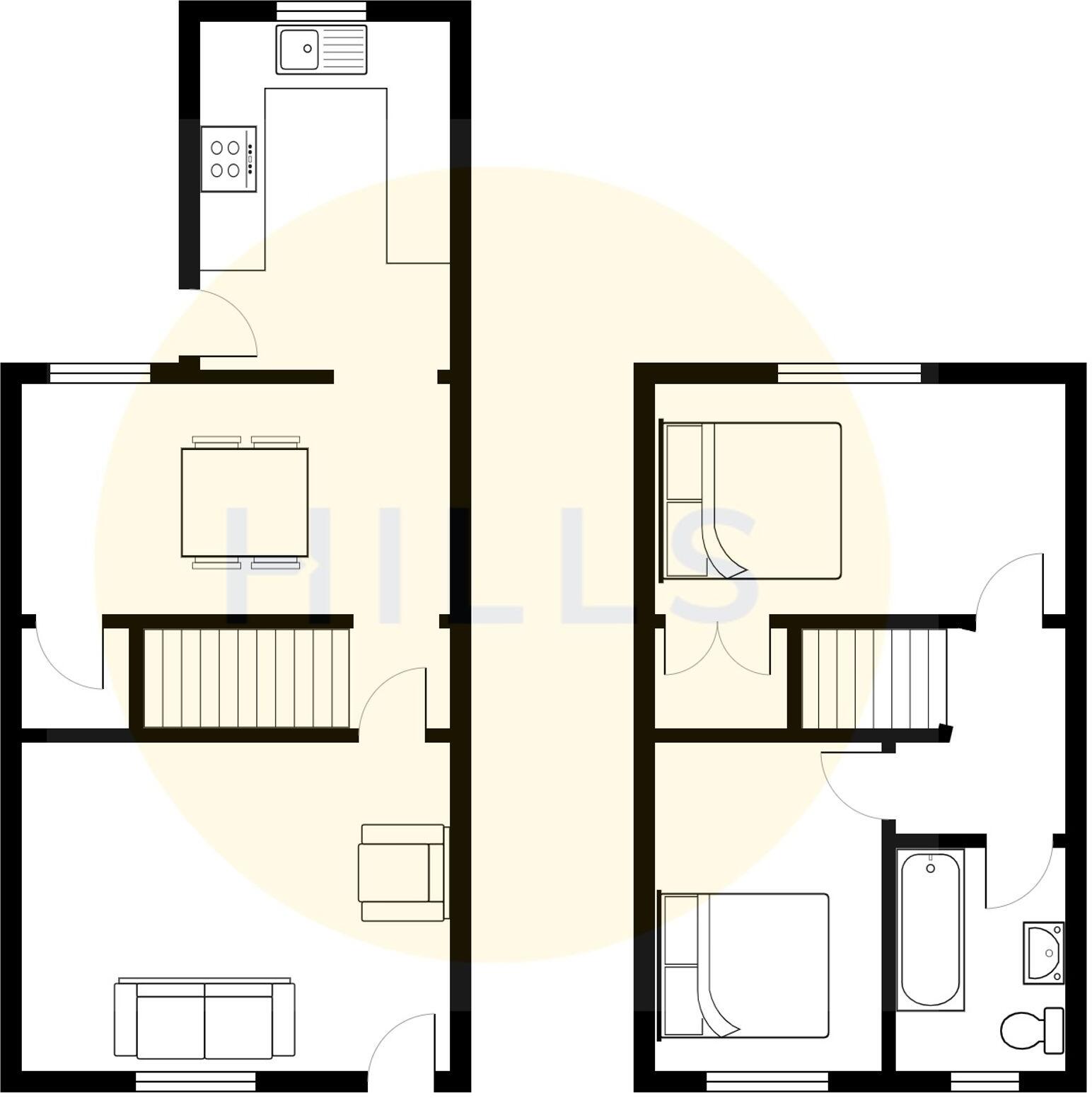 Roberts Street, Eccles, M30 floorplan