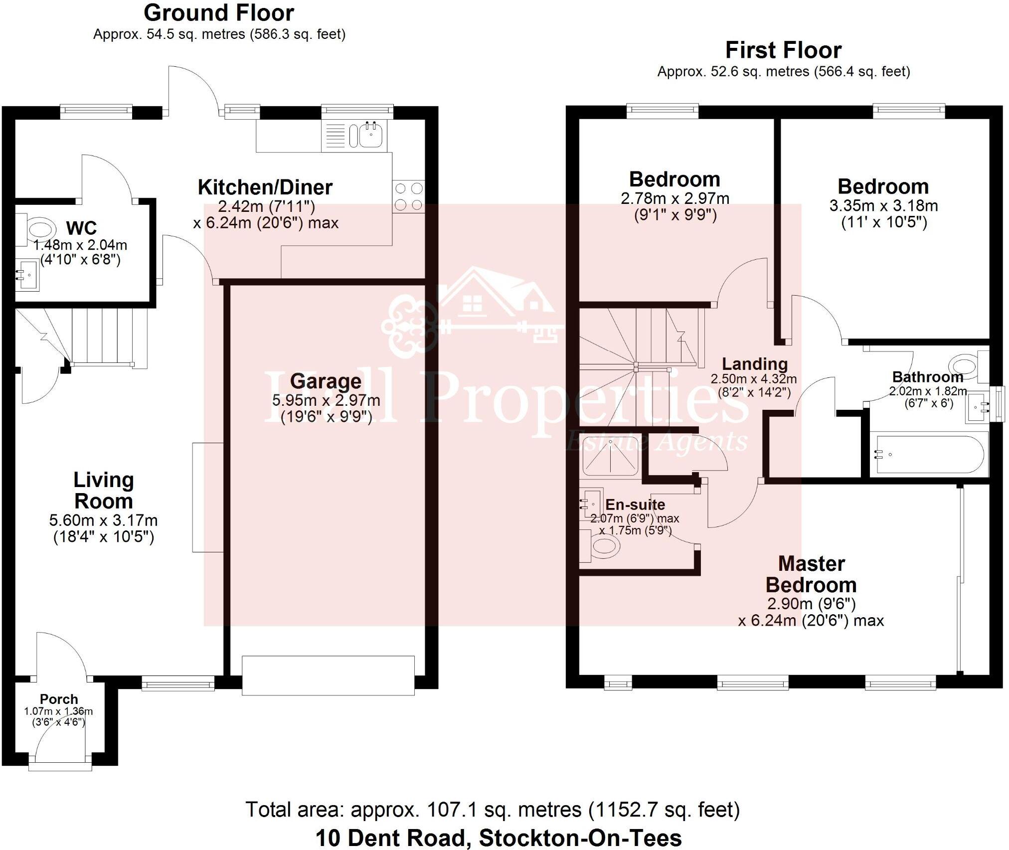 Dent Road, Stockton-on-Tees floorplan