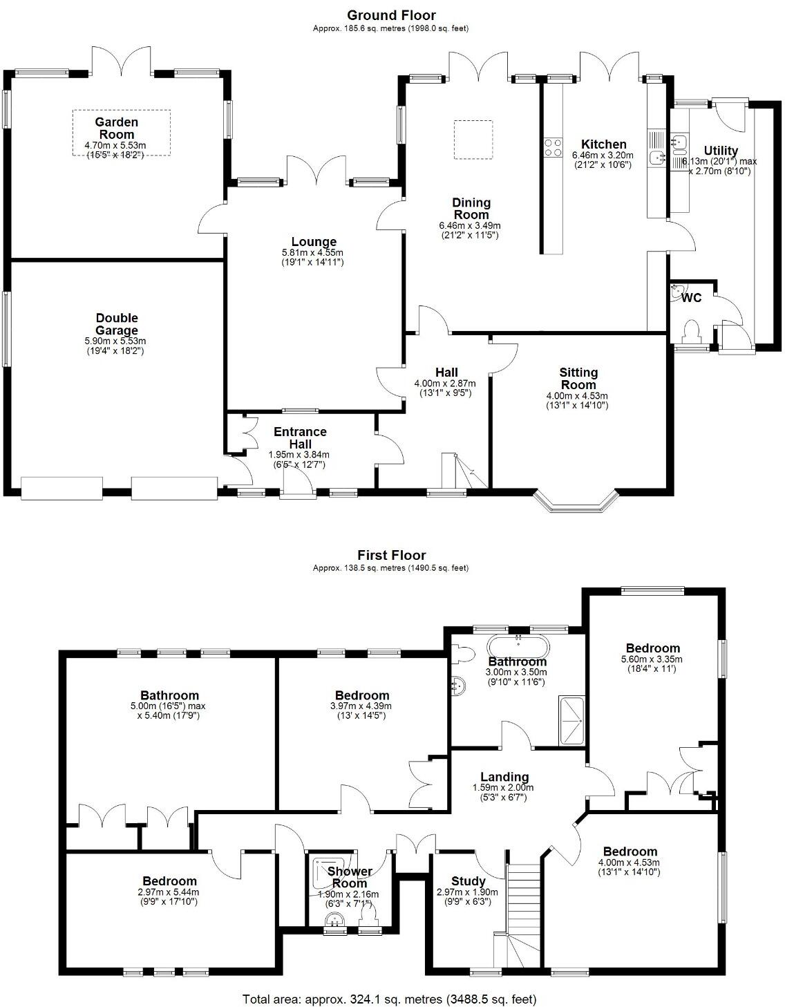 Dalby Avenue, Bushby, Leicestershire floorplan