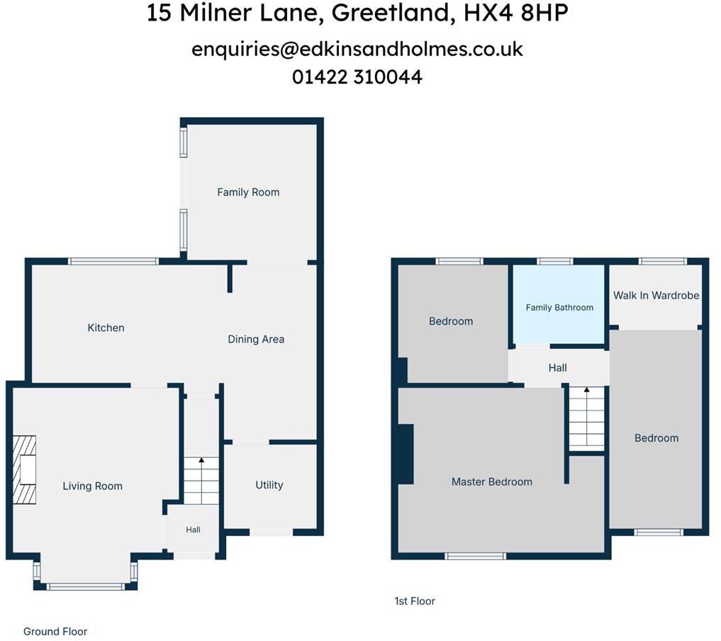 Milner Lane, Greetland, Halifax floorplan