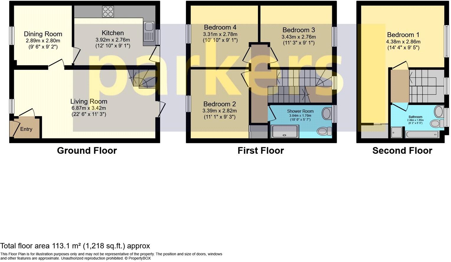 Polsted Road, Tilehurst, Reading, Berkshire, RG31 floorplan