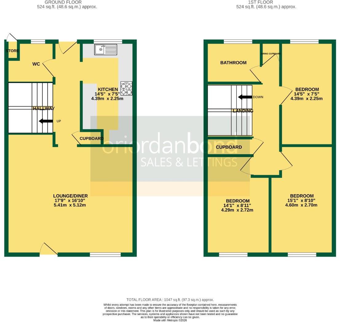 Thurspit Place, Ecton Brook, Northampton NN3 floorplan