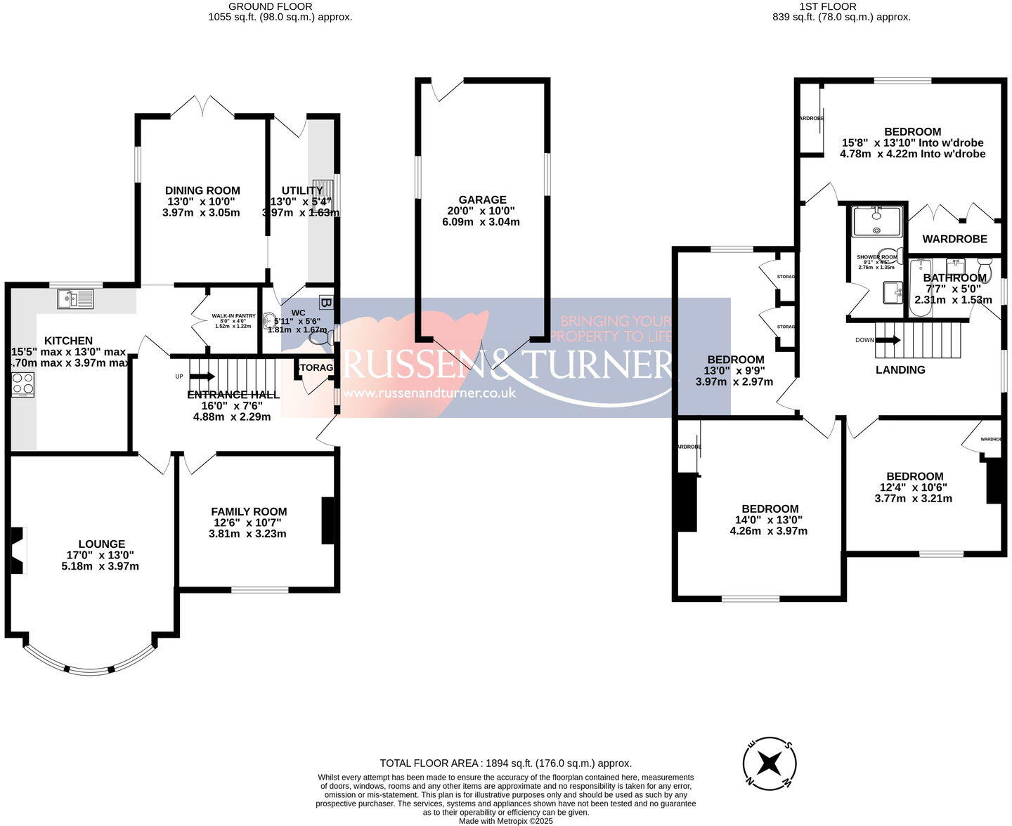 Turn-key ready family home on Wootton Road floorplan