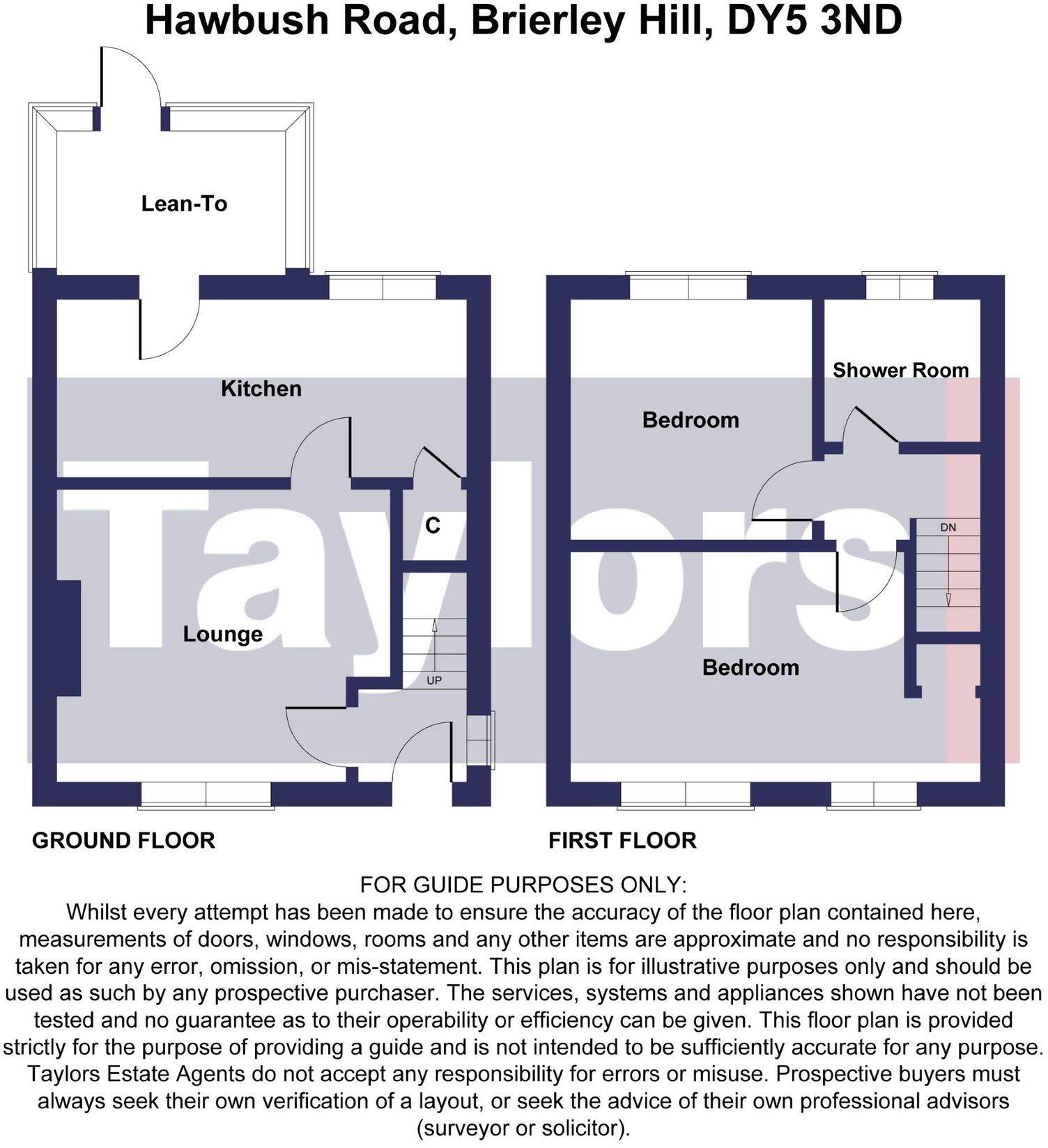 Hawbush Road, Brierley Hill, DY5 3ND floorplan