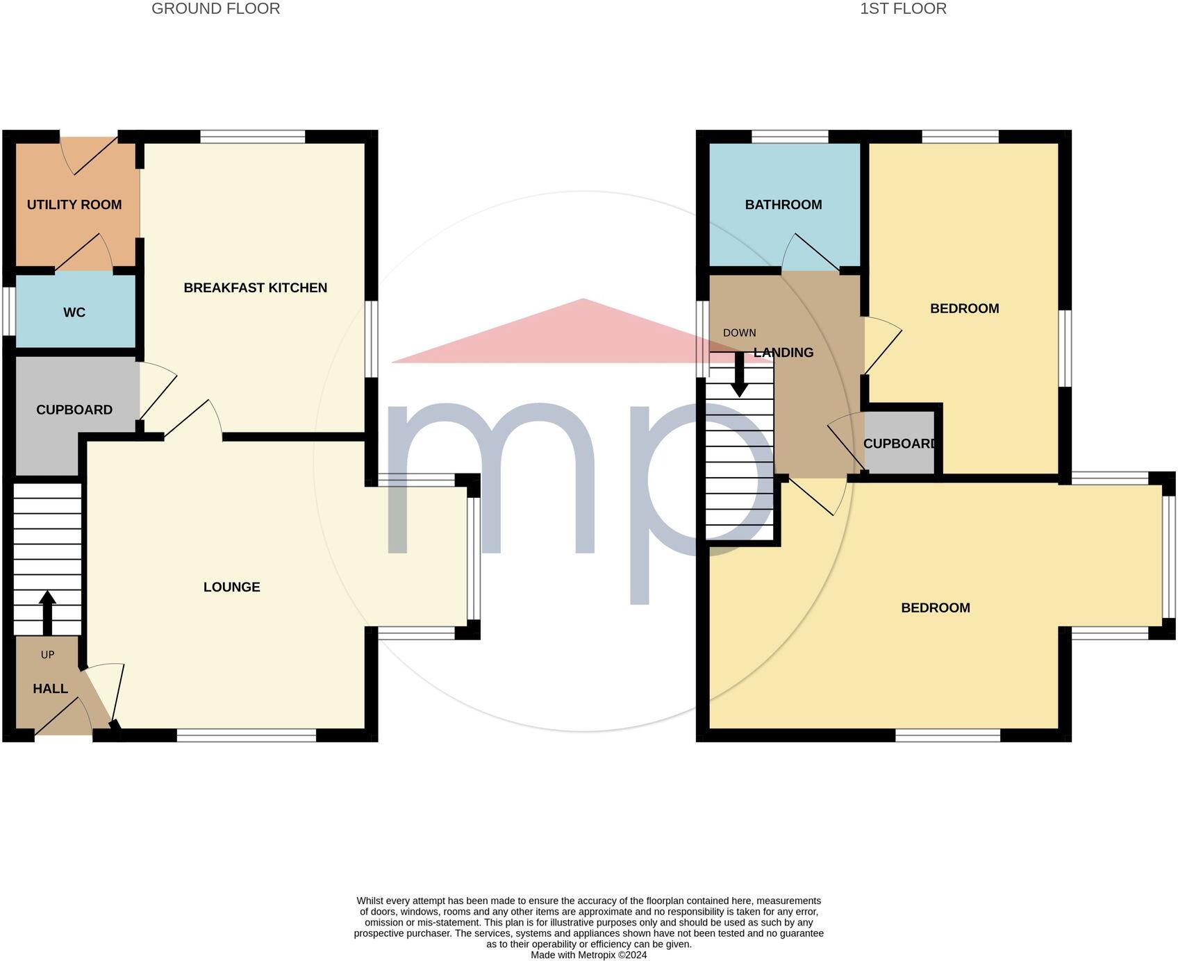 Low Crook Close, Eaglescliffe, TS16 floorplan