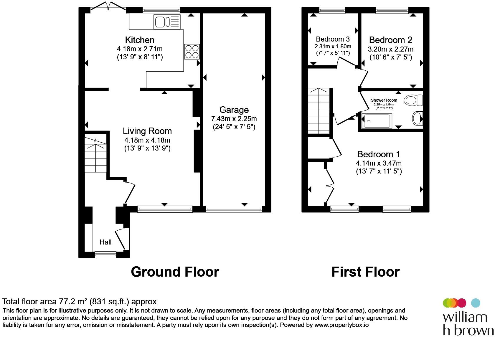 11, Hartland Drive, Sheffield floorplan