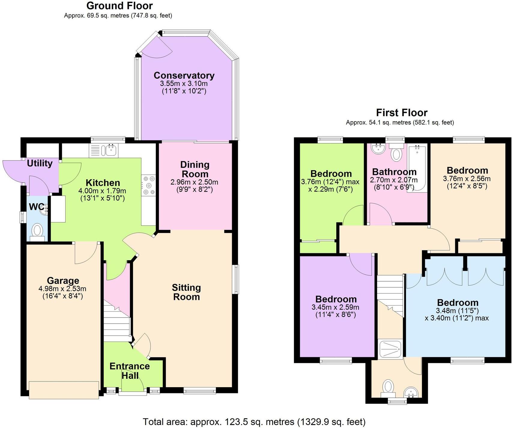 Mulberry Close, Paignton, TQ3 floorplan