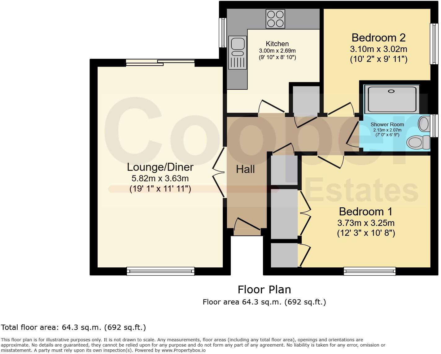 Saxon Close, Market Harborough floorplan