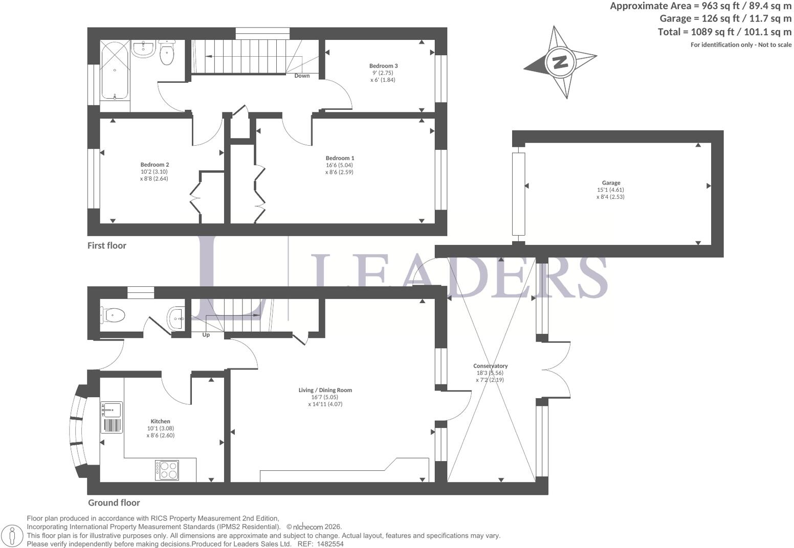 St. Winifreds Close, Bognor Regis, West Sussex floorplan