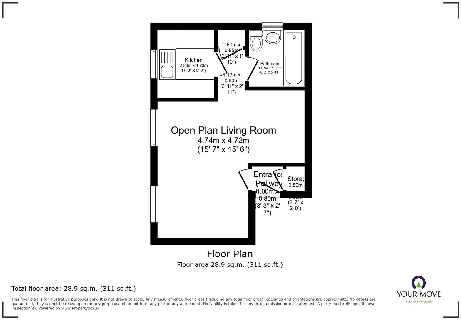 Myers Lane, London, SE14 floorplan