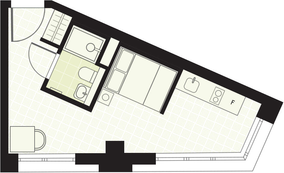 Wood Lane, London floorplan
