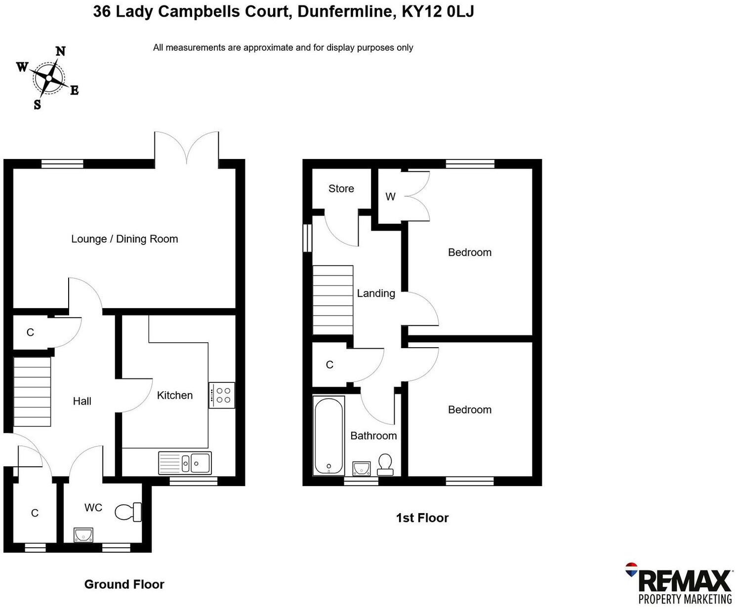 Lady Campbells Court, Dunfermline, KY12 floorplan