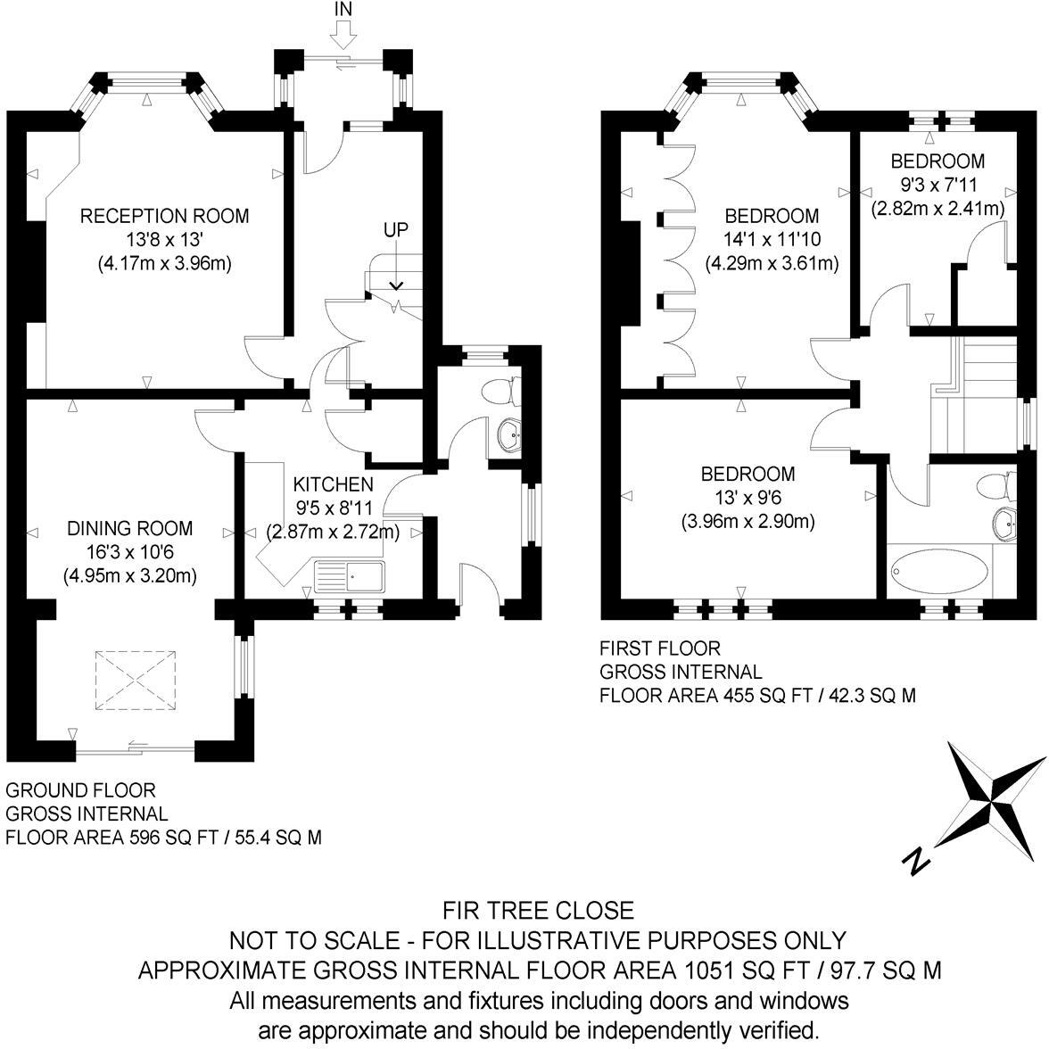 Fir Tree Close, Rough Common floorplan