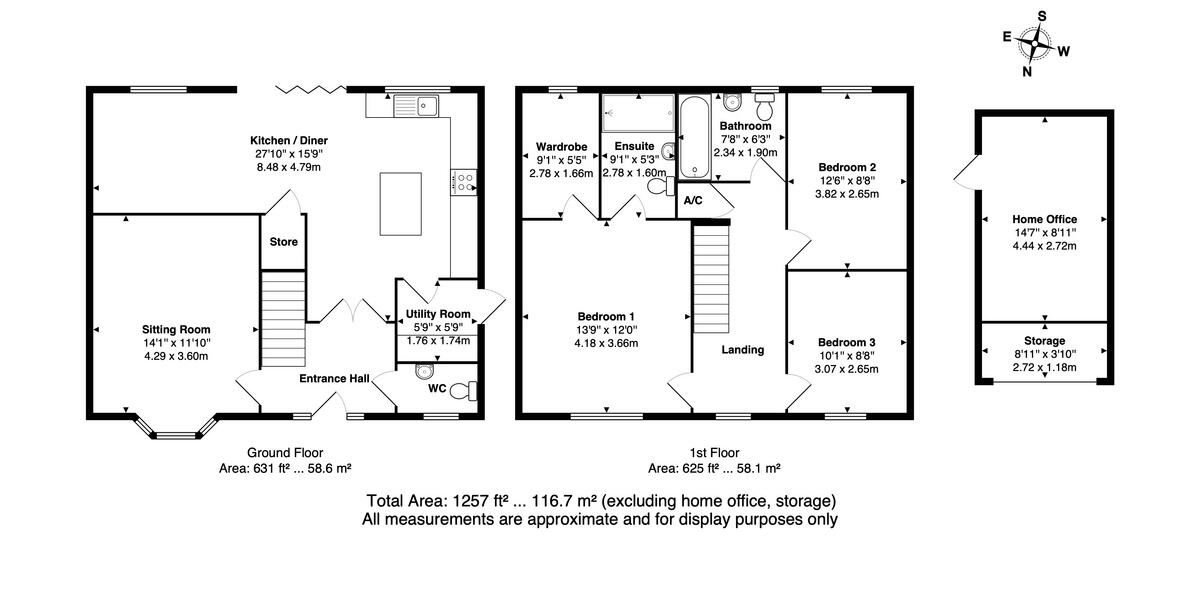 Garratt Close, Hanslope, MK19 floorplan