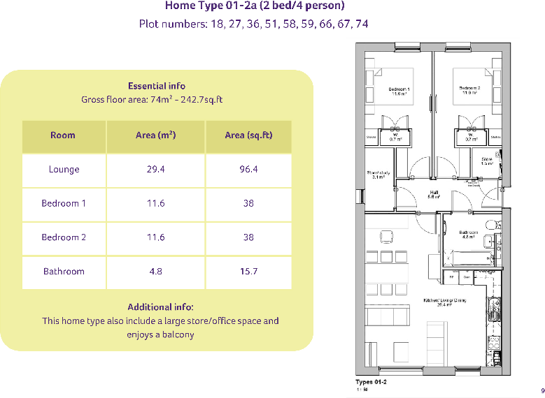 Harvey Street, Glasgow floorplan