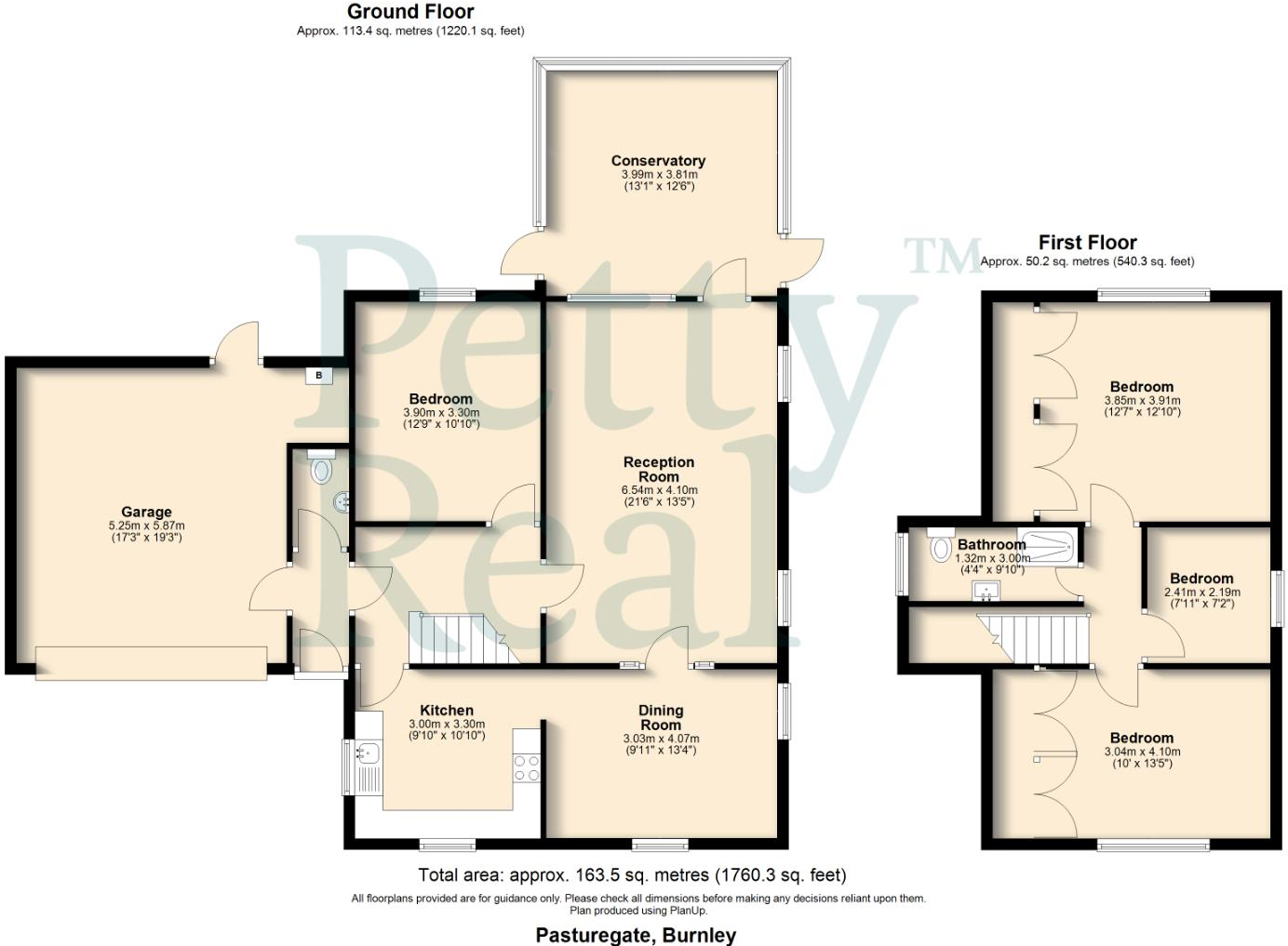 Pasturegate, Burnley floorplan