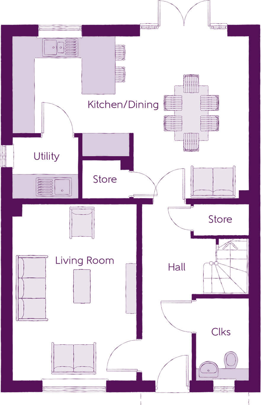 London Road,
Sleaford,
Lincolnshire,
NG34 8NX floorplan