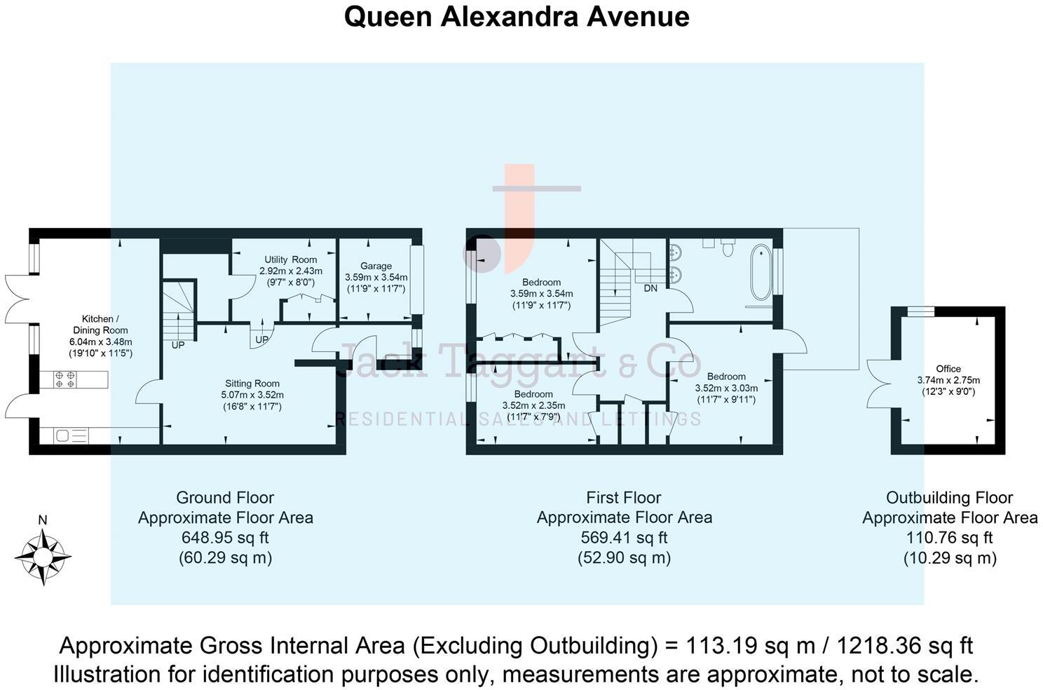 Queen Alexandra Avenue, Hove floorplan