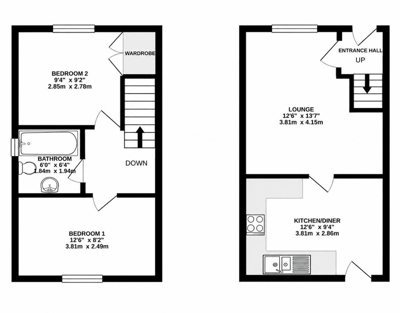 Betjeman Close, Higham Ferrers, NN10 8NR floorplan