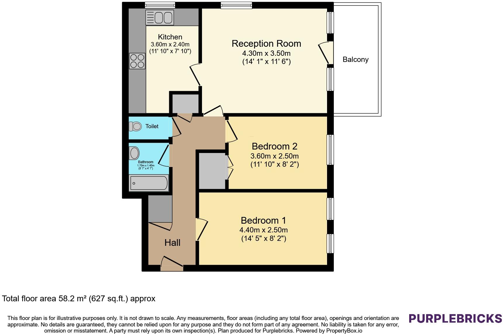 Rymill Street, London, E16 floorplan