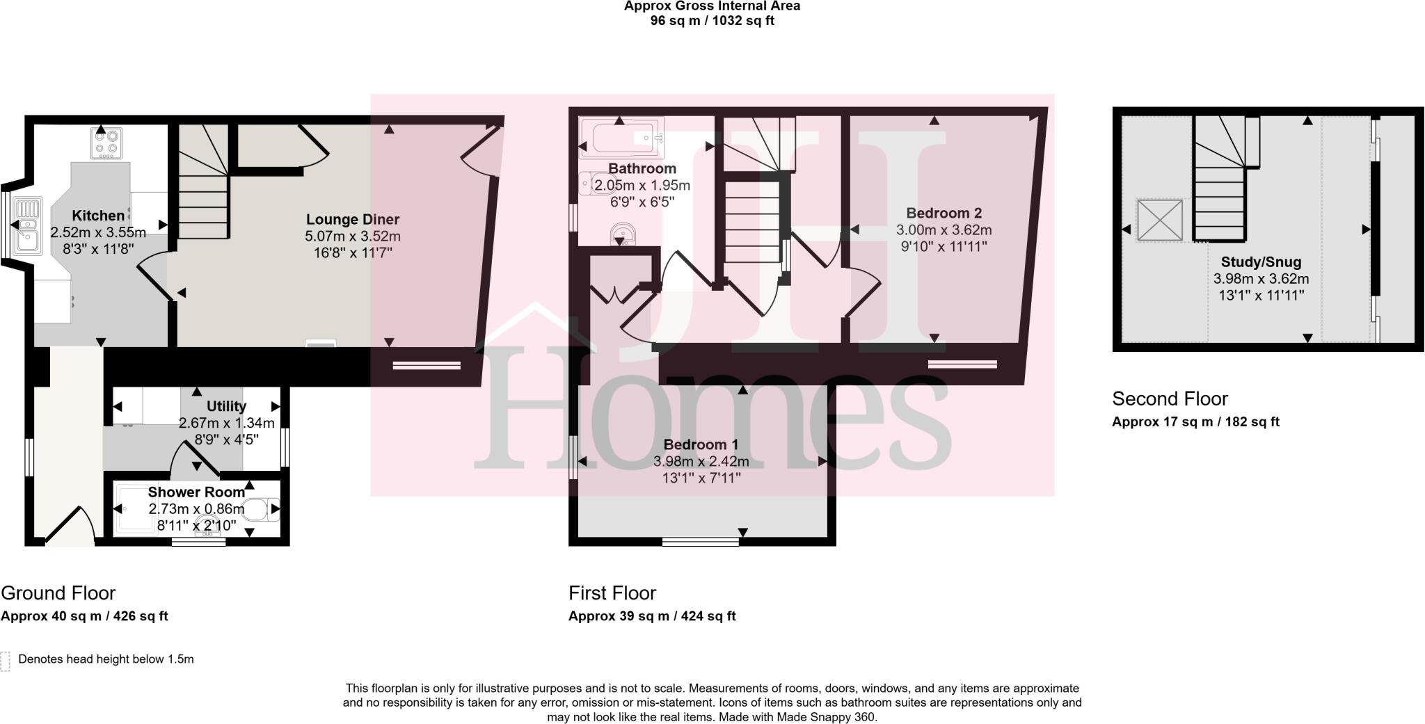 Askew Gate Brow, Kirkby-in-Furness, Cumbria floorplan