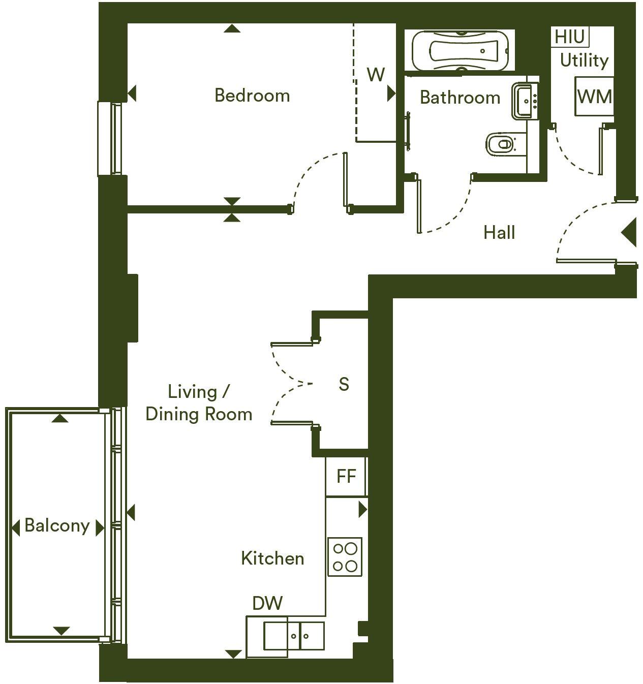 6 Pegler Square
Kidbrooke Village
Greenwich, London
SE3 9GR floorplan