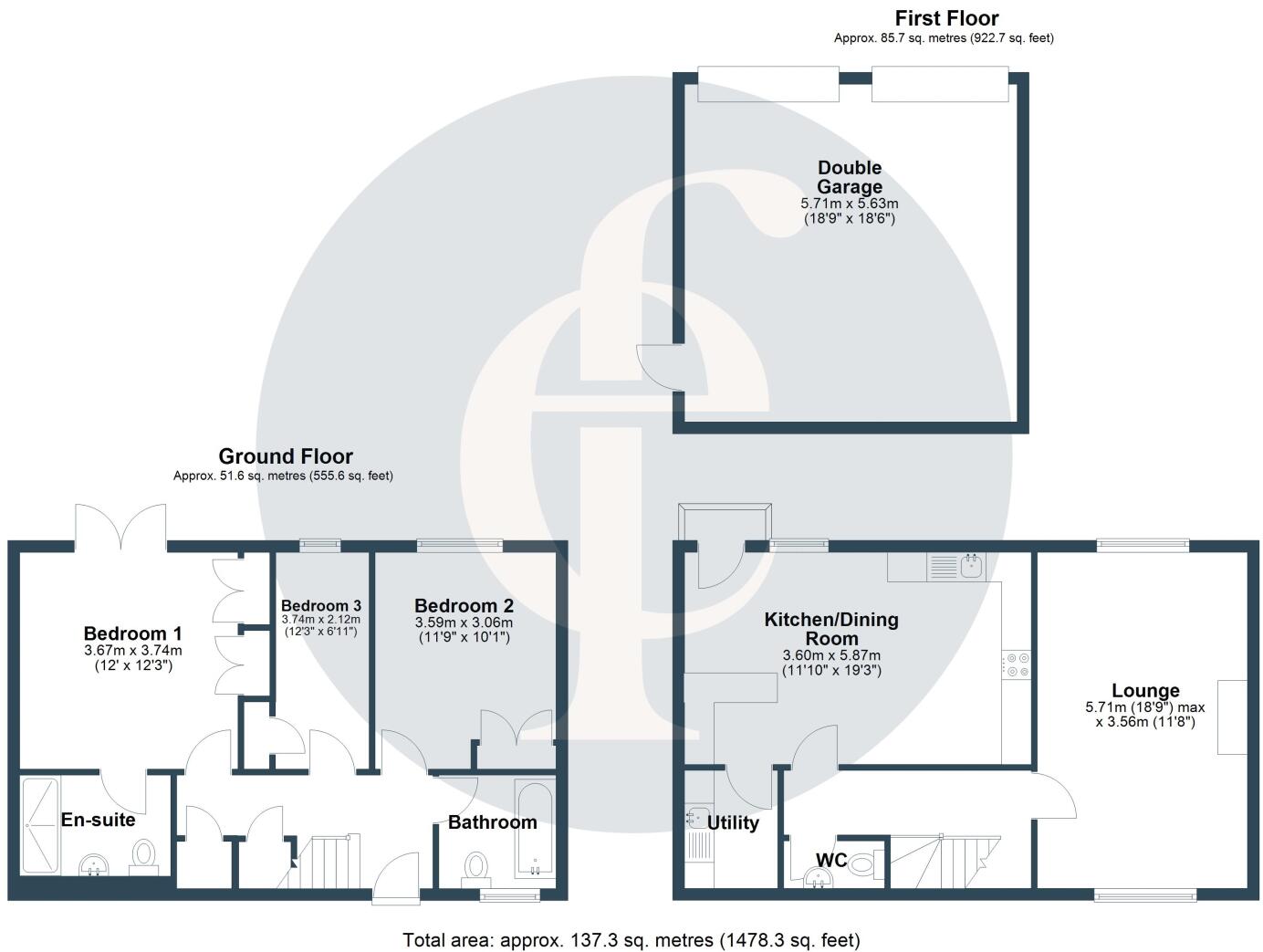  Goldicotes Court, Goldicote, CV37 floorplan