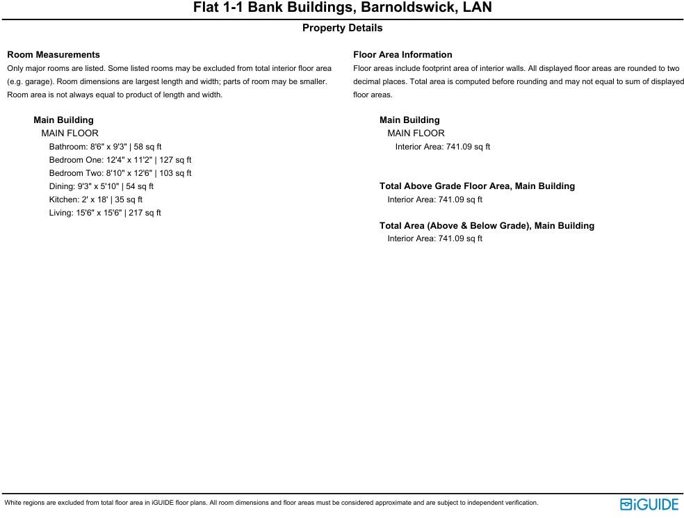 Bank Buildings, Barnoldswick, Lancashire, BB18 floorplan