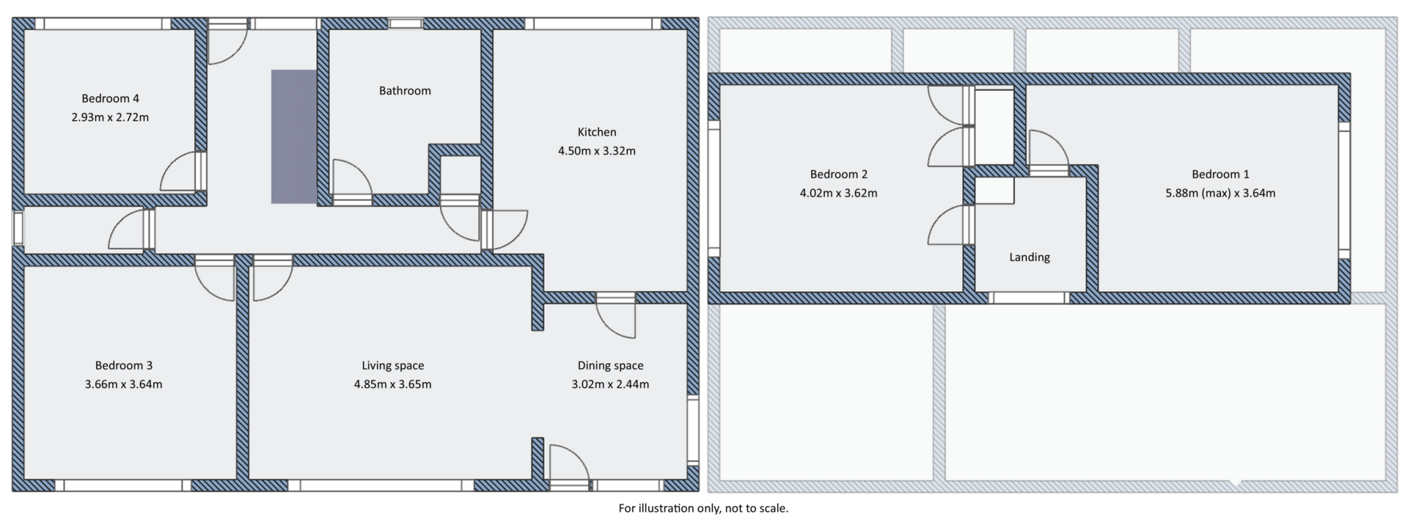 Tregoney Hill, Mevagissey, St. Austell, Cornwall floorplan