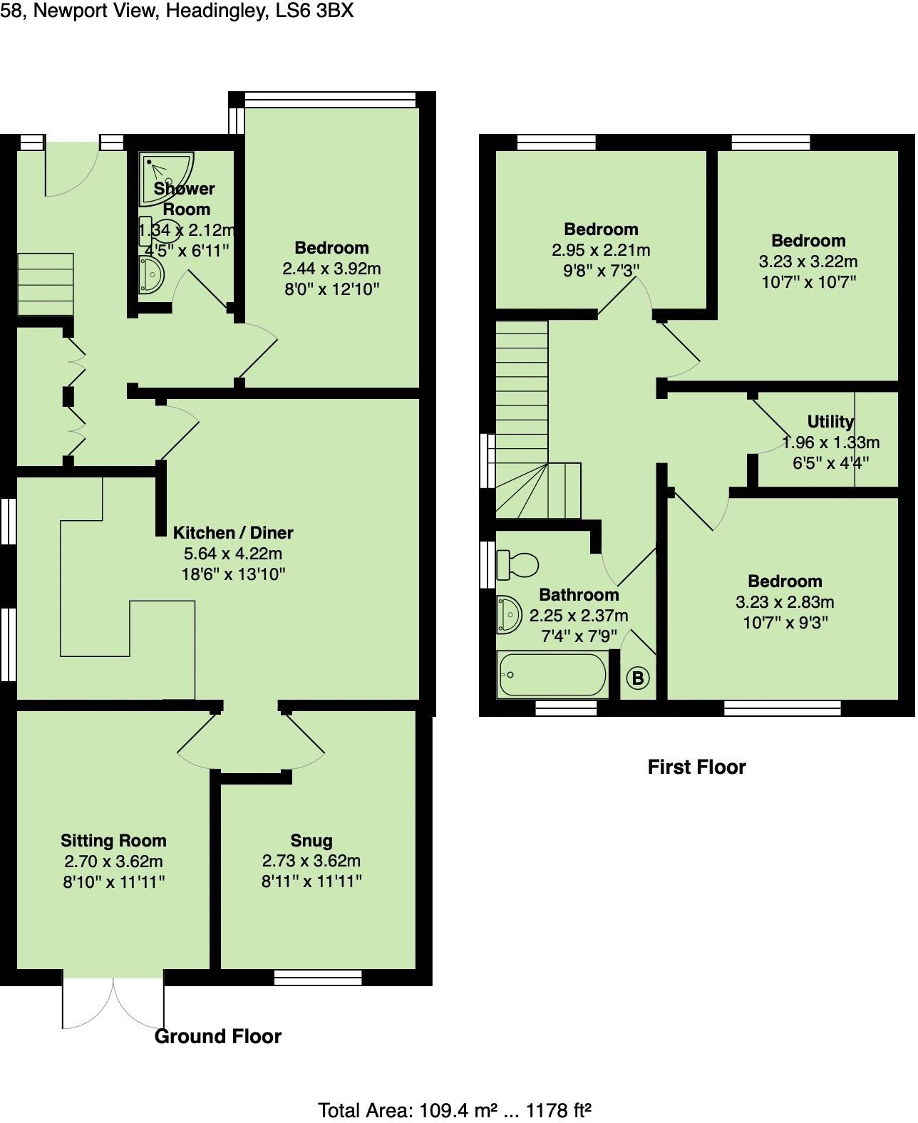 Newport View, Leeds floorplan