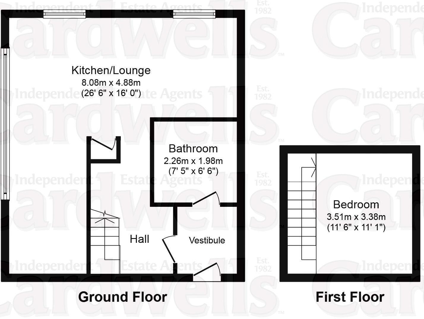 The Old School Rooms, Great Moor Street, Bolton floorplan