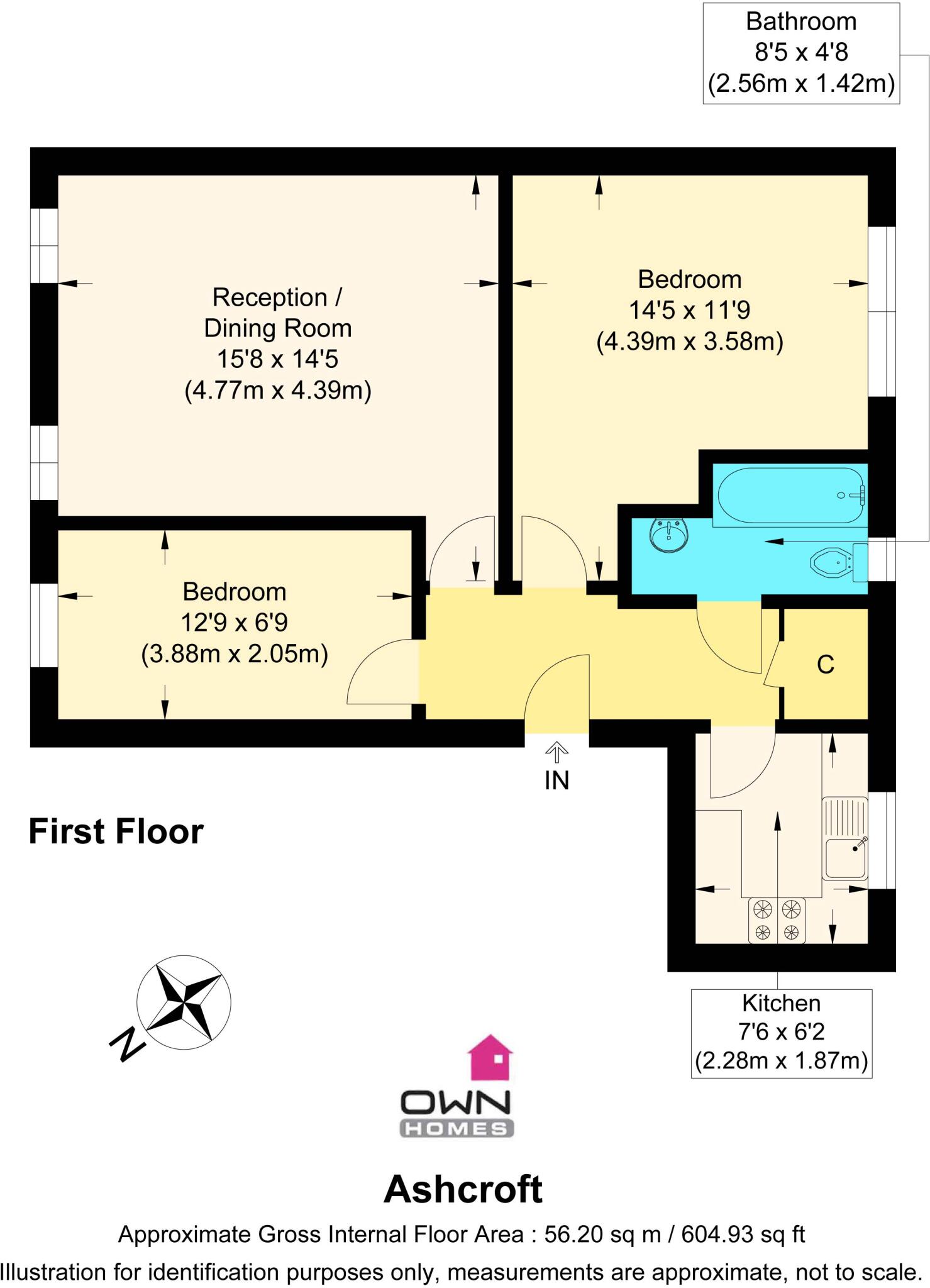 Ashcroft, Primett Road, Stevenage, Hertfordshire floorplan