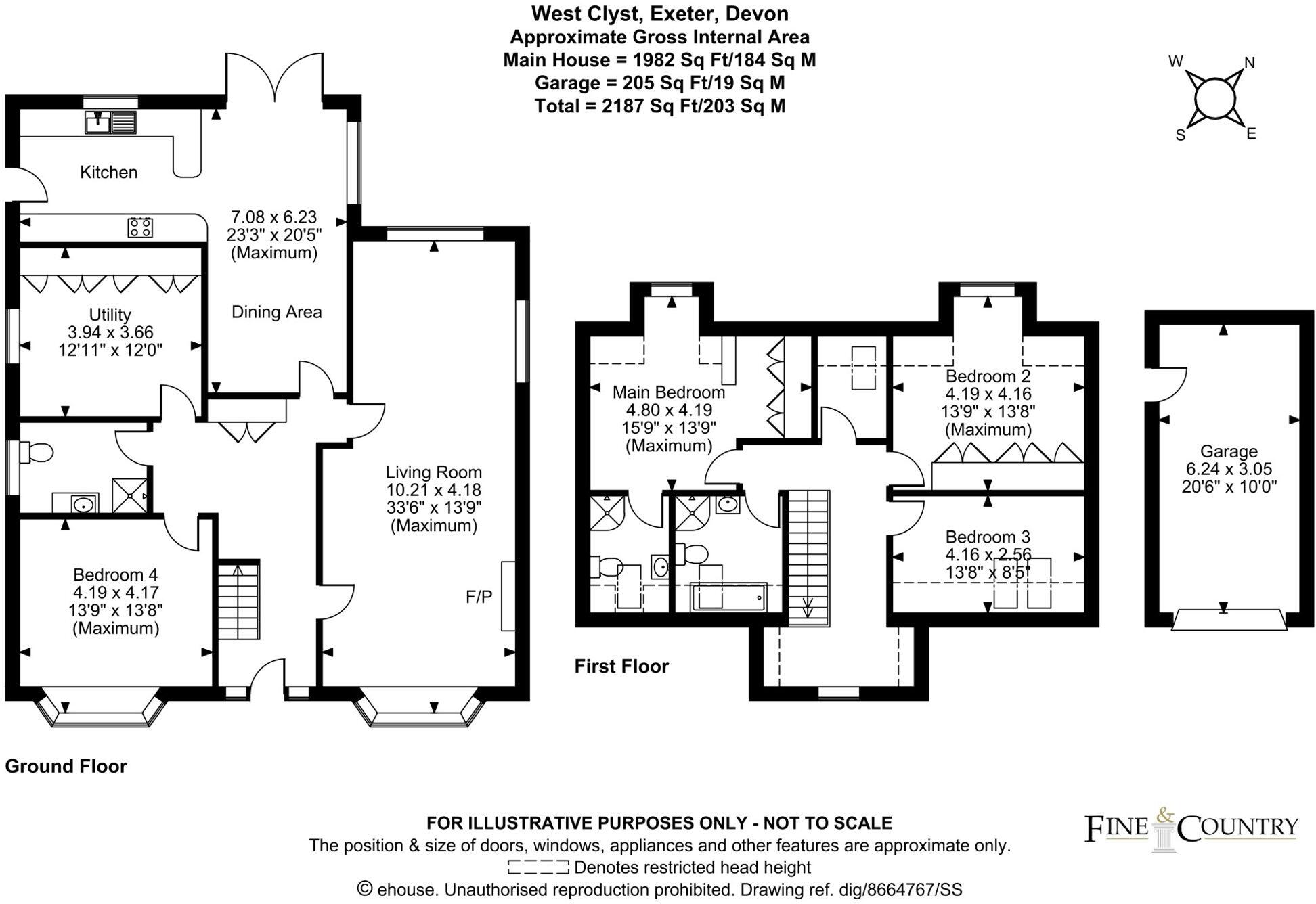 West Clyst, Exeter, EX1 floorplan