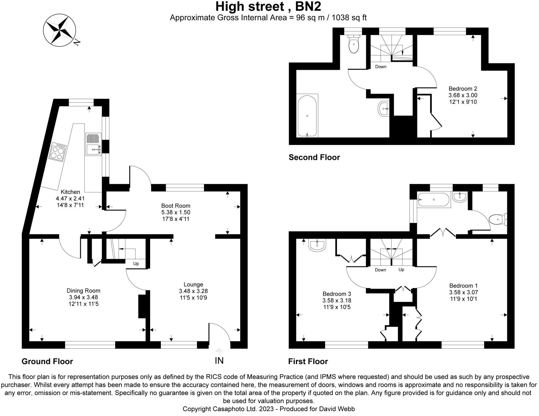 High Street, Rottingdean, Brighton floorplan