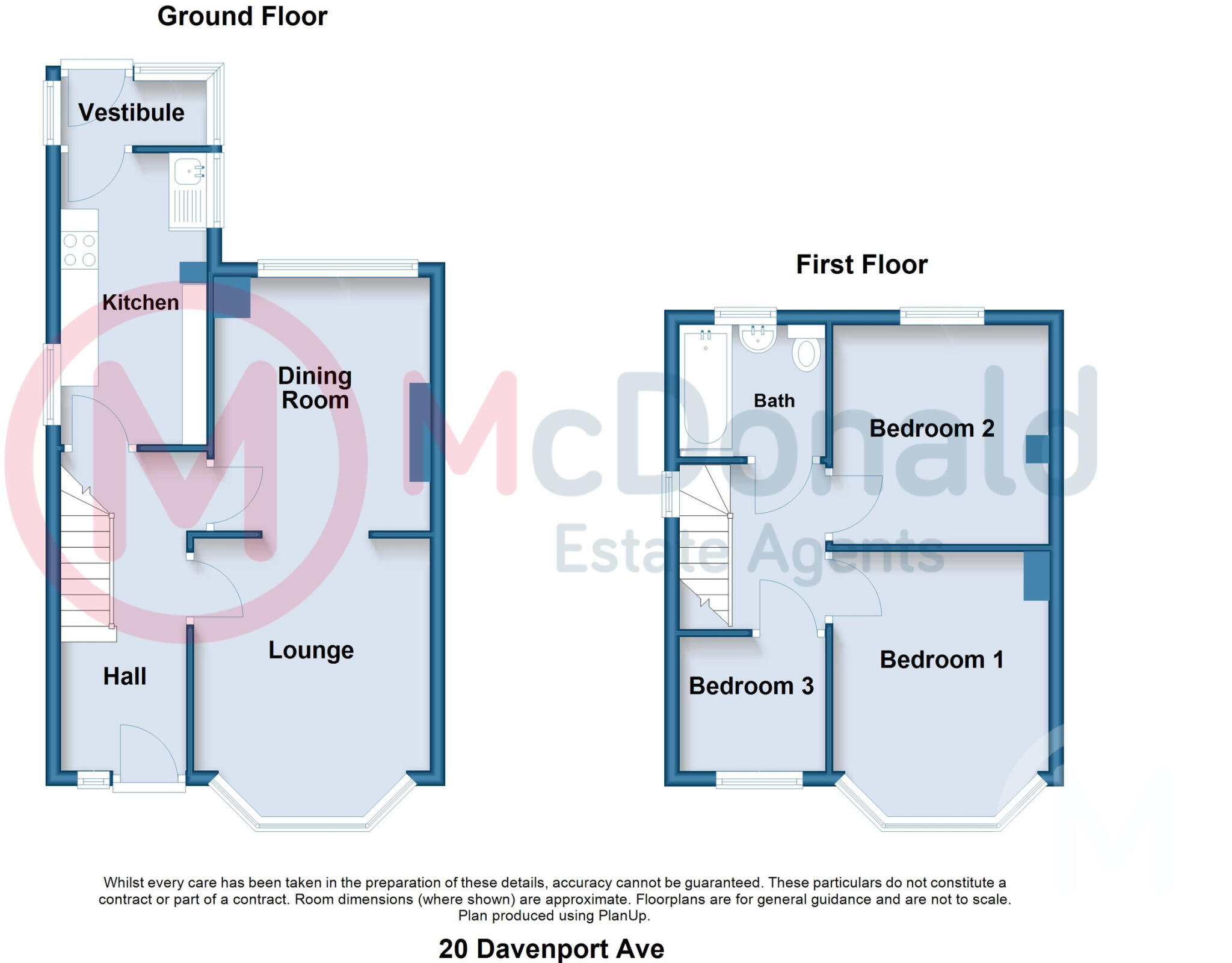 Davenport Avenue, Bispham floorplan