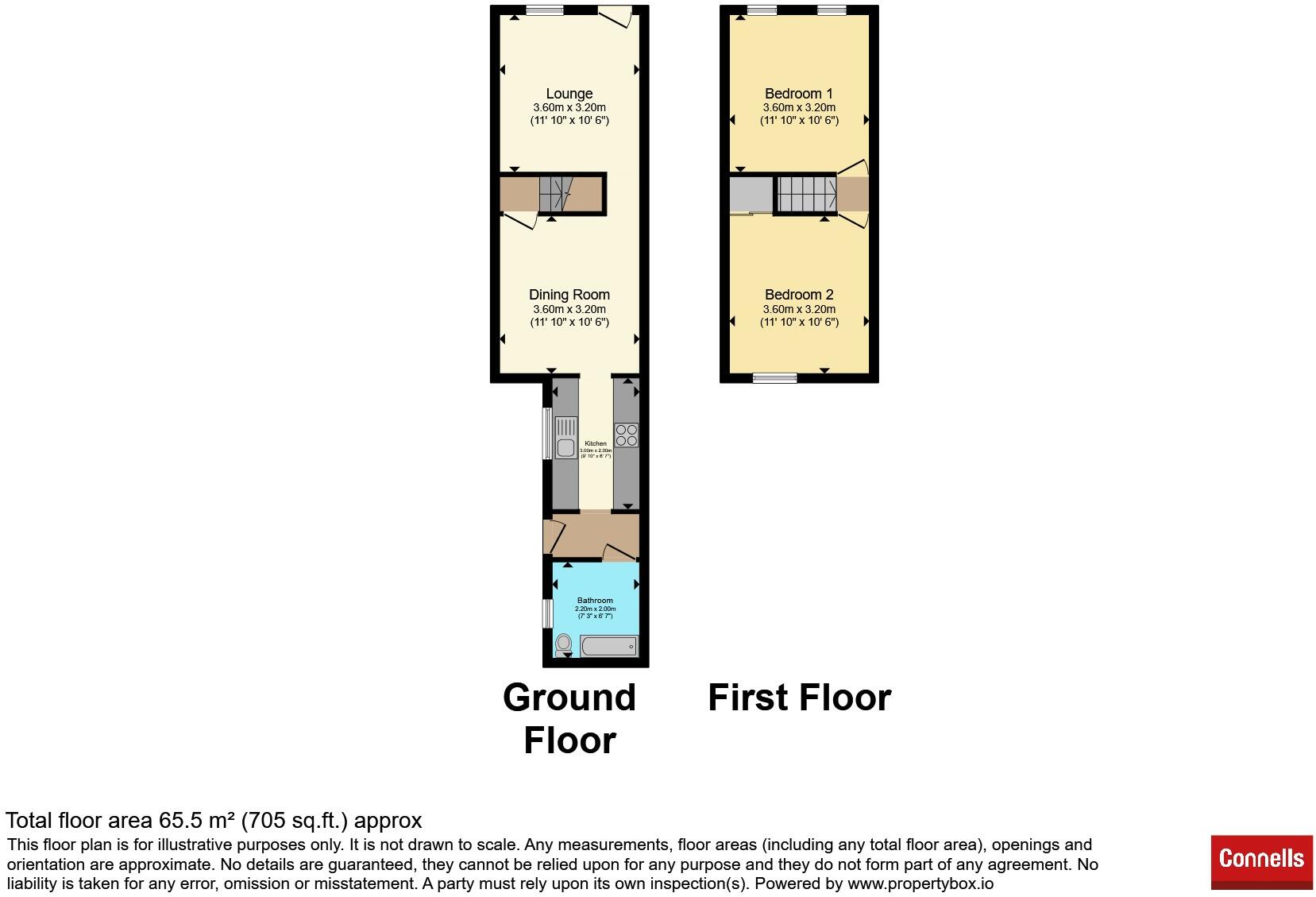 Dallow Road, Luton floorplan
