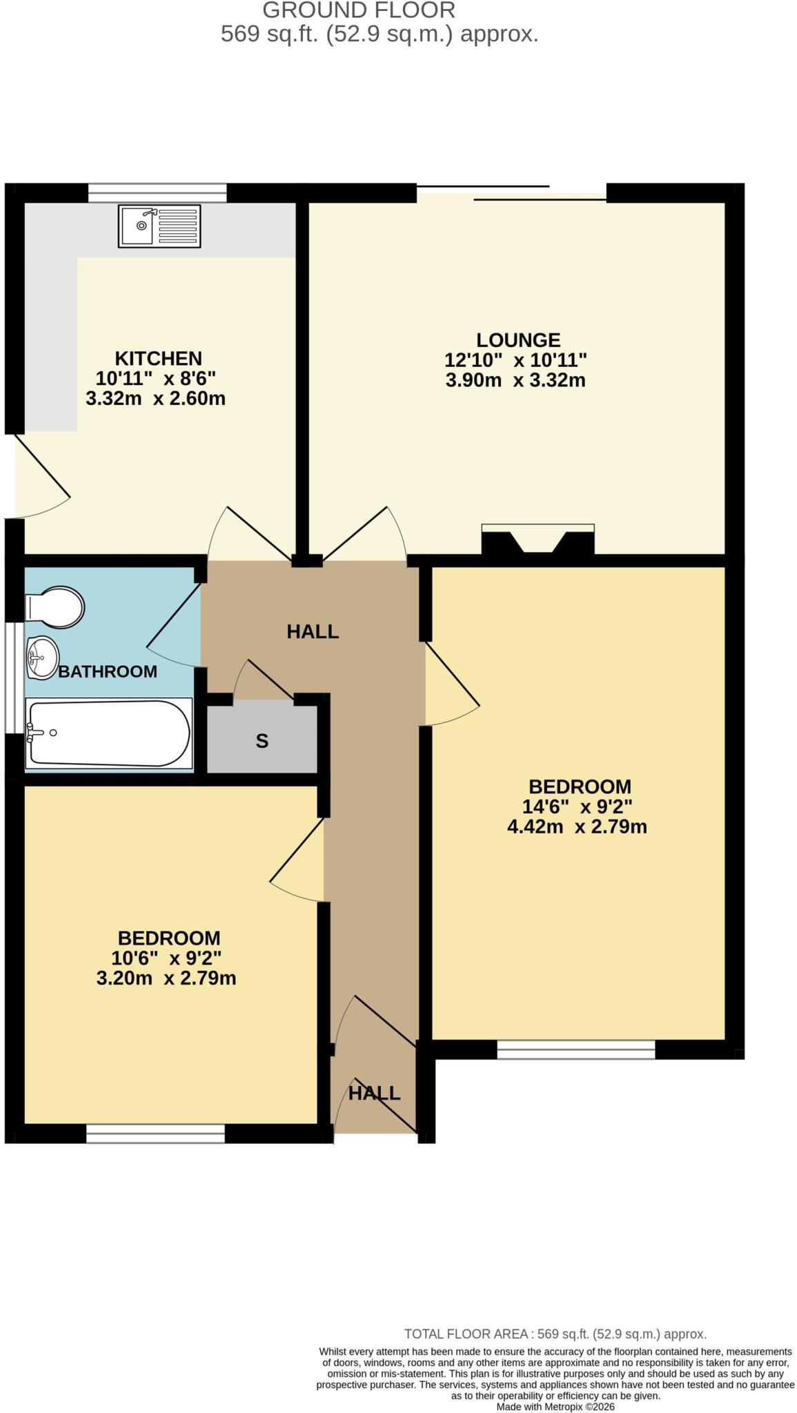 Langdale Drive, Burscough, L40 floorplan