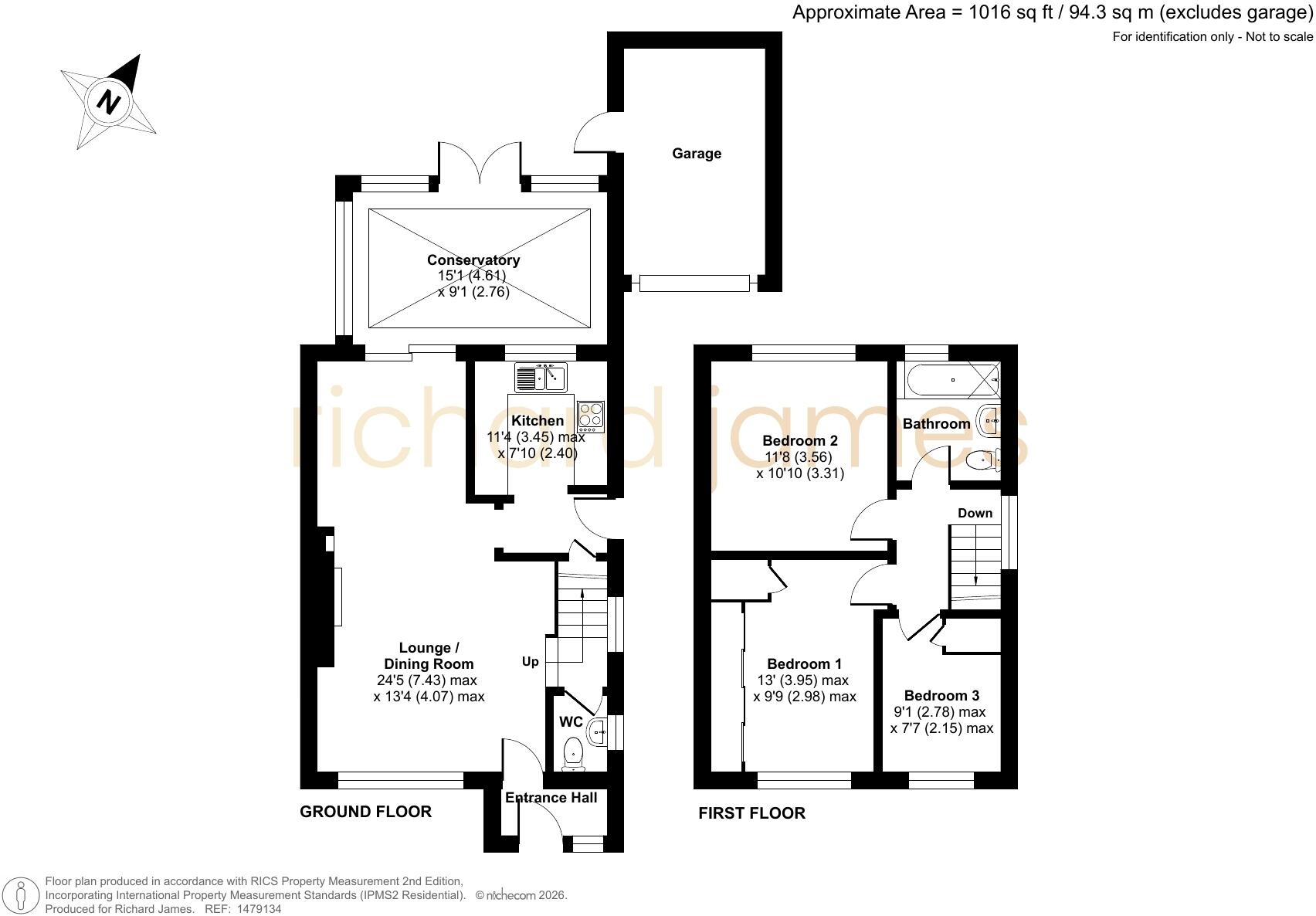 Sywell Road, Stratton St Margaret, Swindon, SN3 floorplan