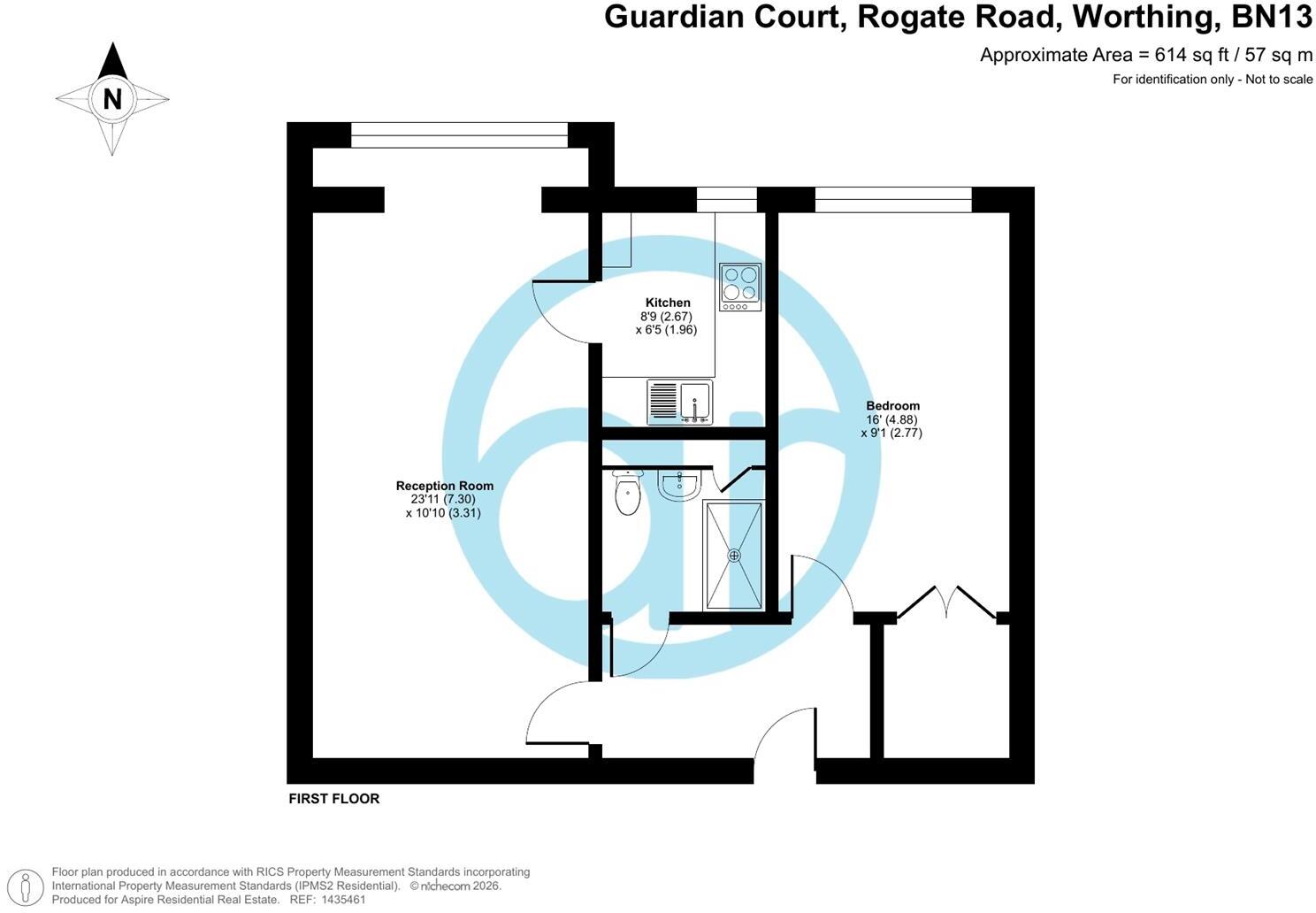 Rogate Road, Worthing, BN13 2EE floorplan