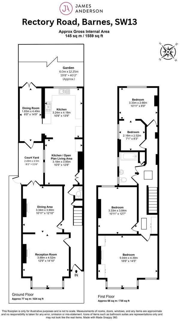 Rectory Road, London floorplan