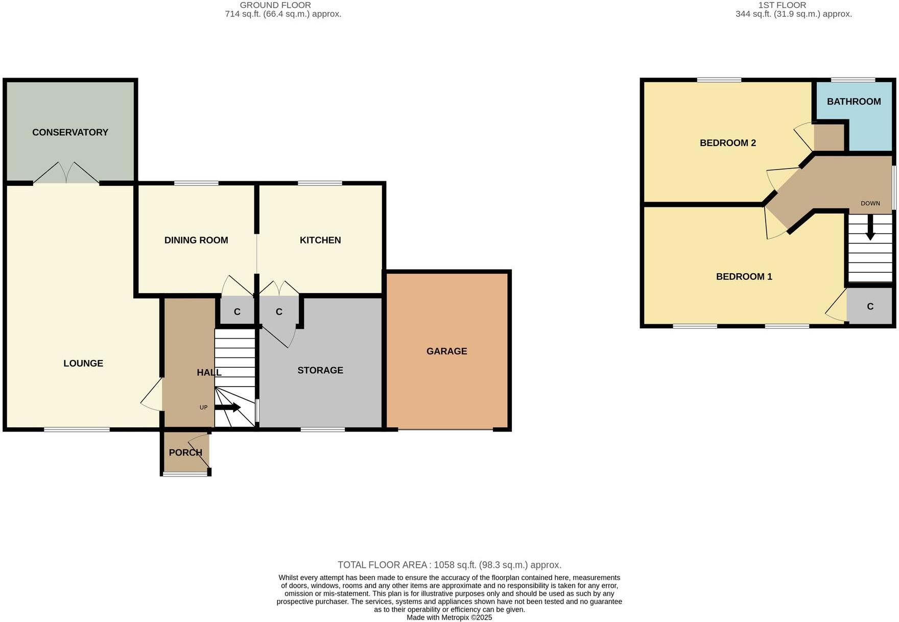 Keats Road, Middlesbrough, TS6 floorplan