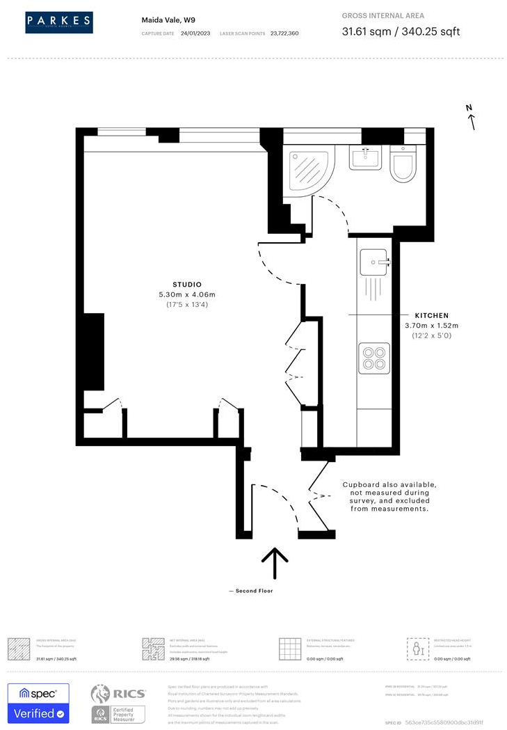 Rodney Court, Maida Vale, W9 floorplan